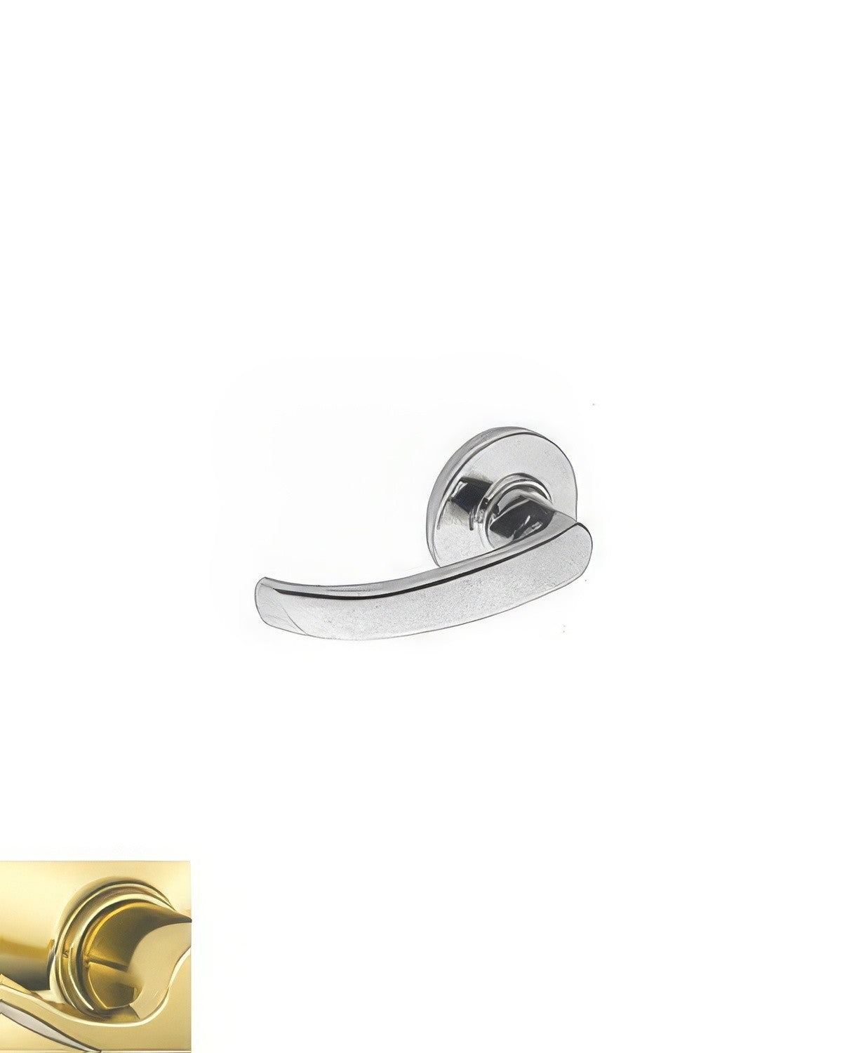 Schlage Commercial ND50LSPA605 polished brass office door lever