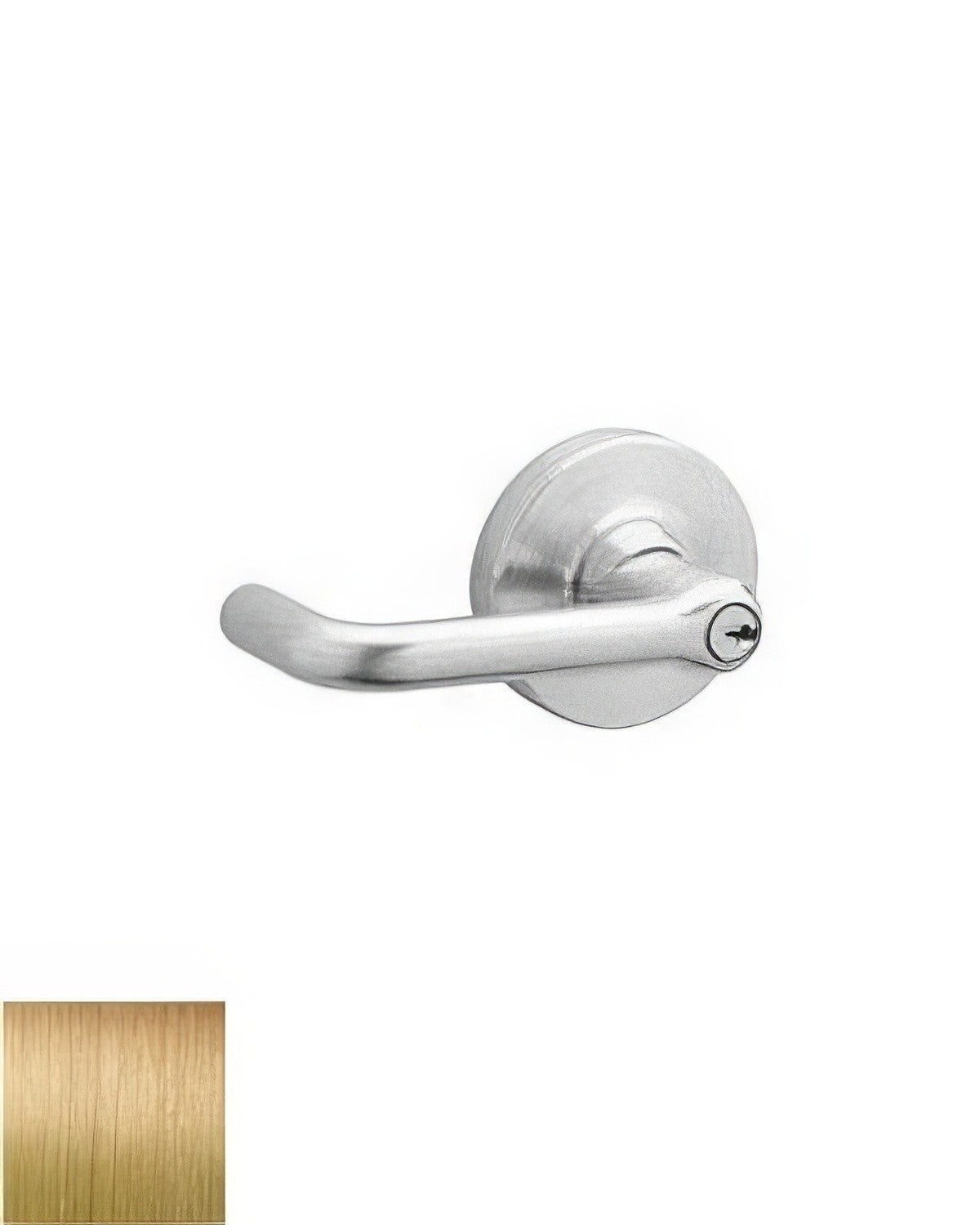 Schlage Commercial ND53BTLR612 satin bronze keyed entry door lever
