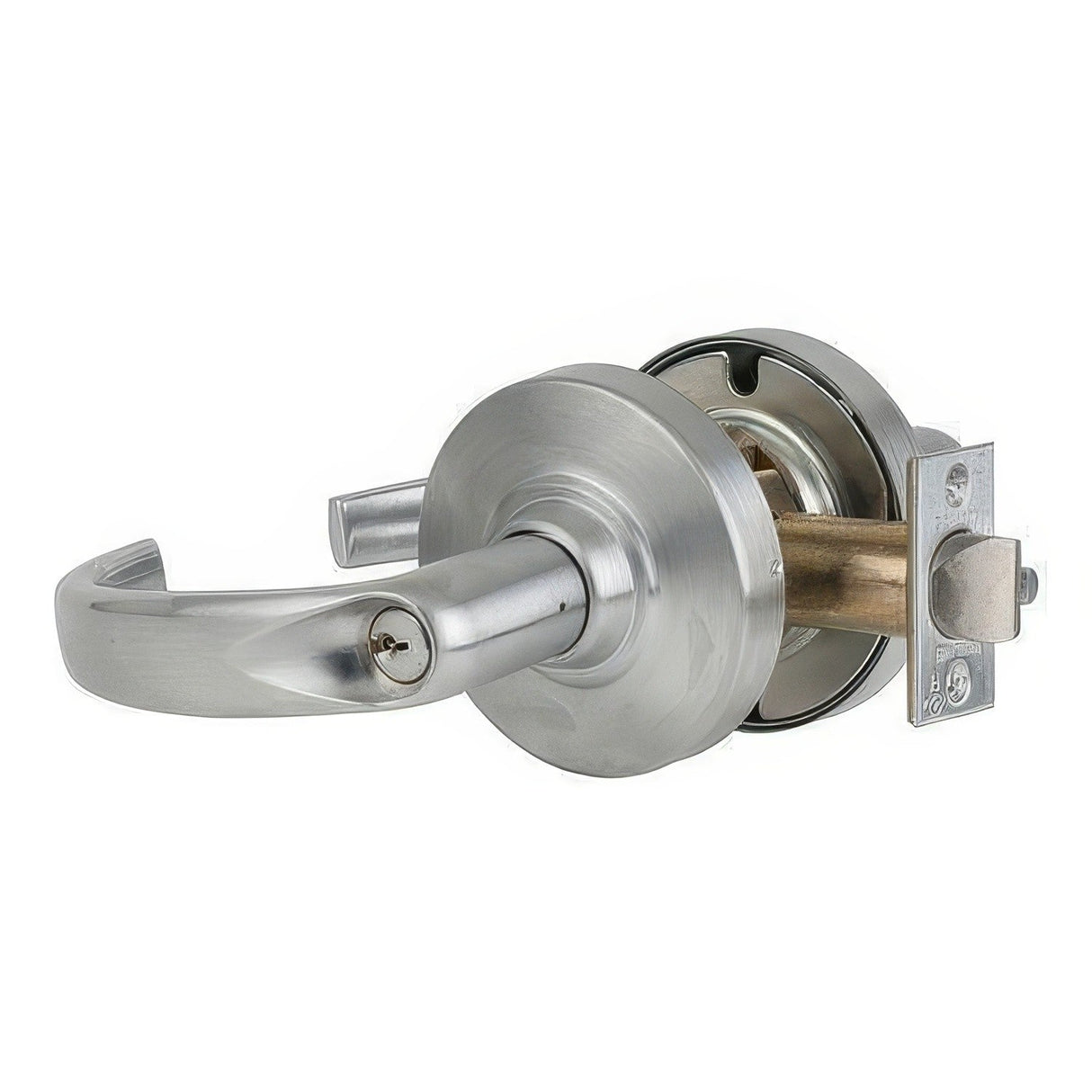 Schlage Commercial ND70LSPA626 satin chrome classroom door lever