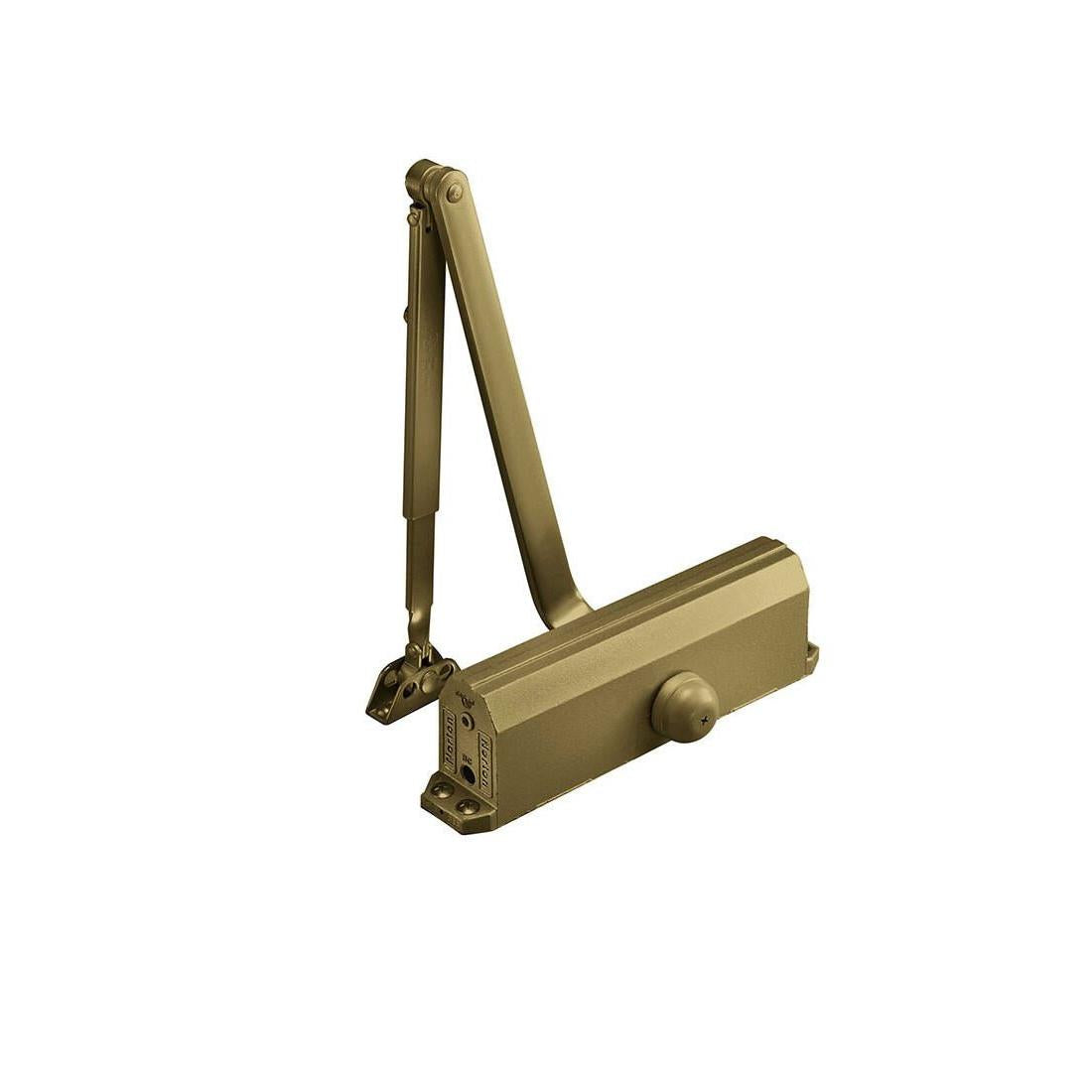 Norton 1601696 16016 Adjustable Medium Duty Surface Mounted Door Closer Gold