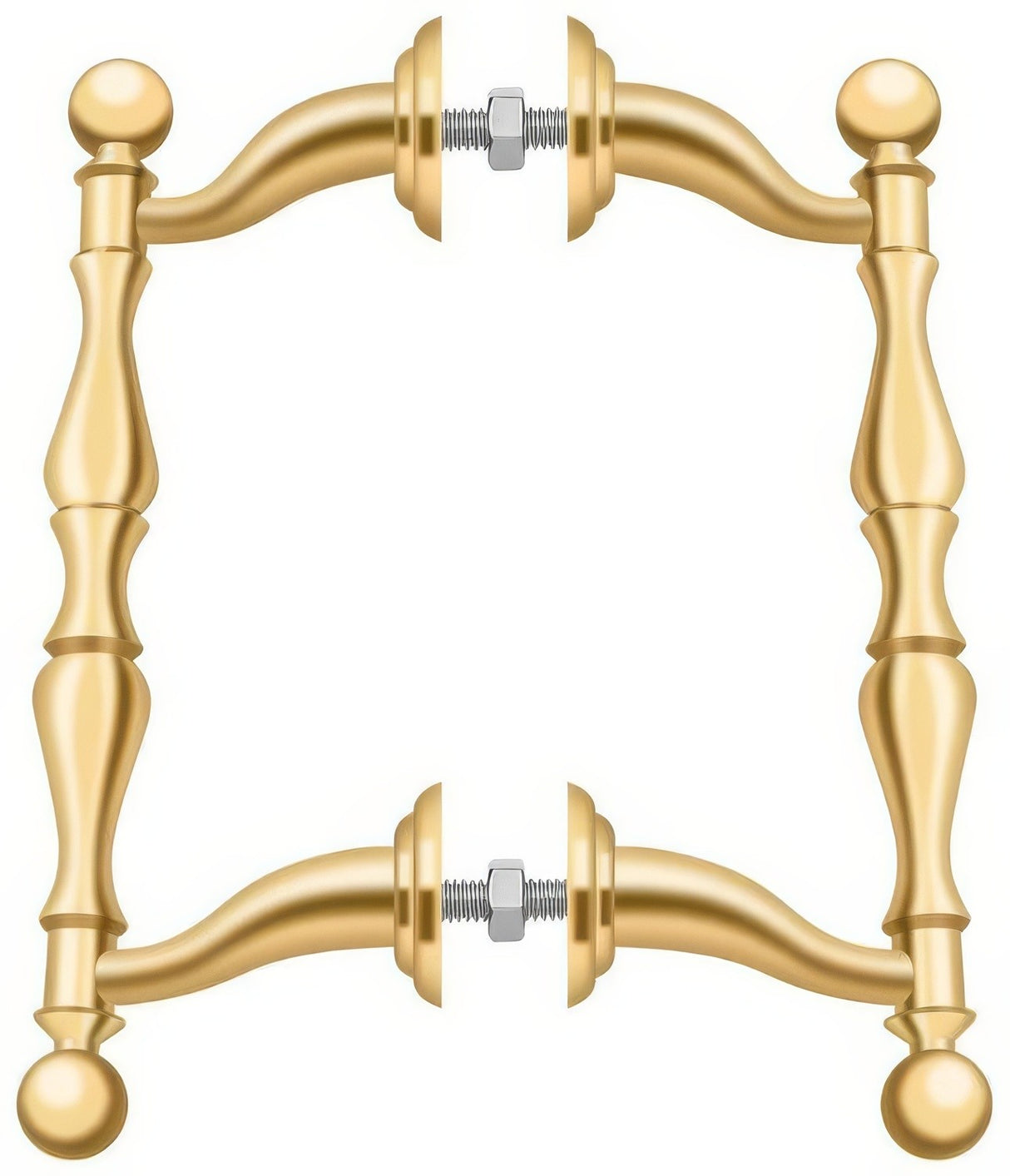 Deltana OHP620CR003 door pull in satin stainless, additional view