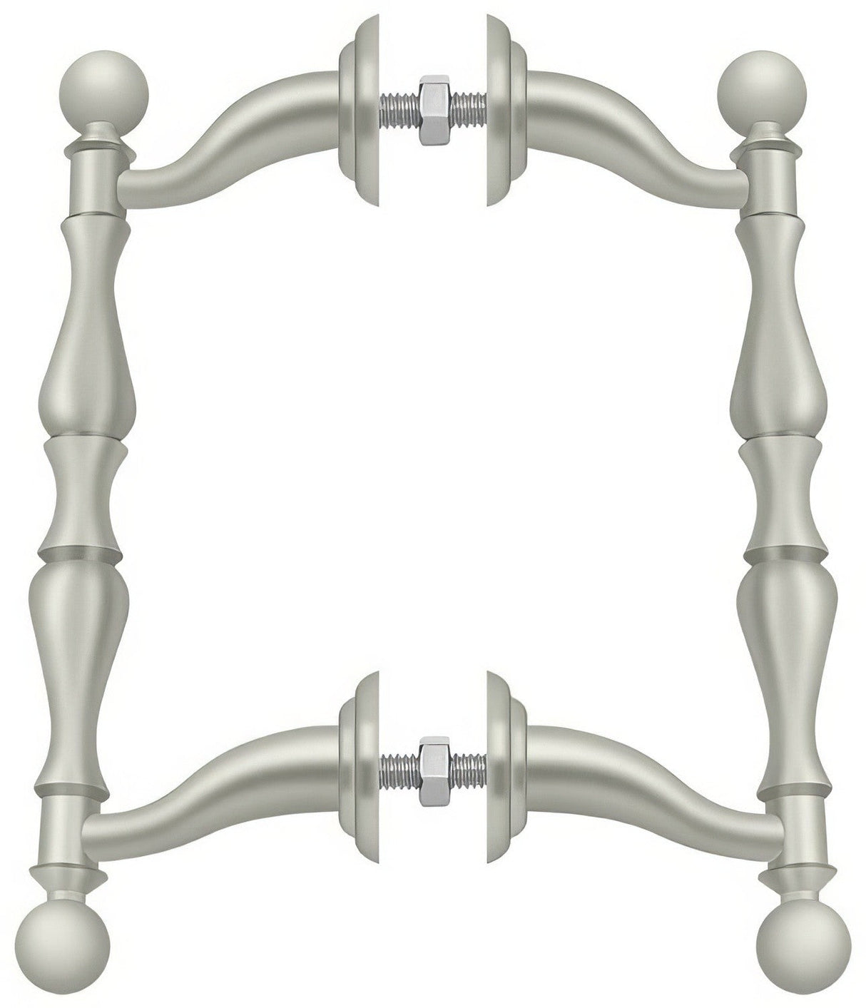 Deltana OHP620U15A door pull in satin stainless, additional view