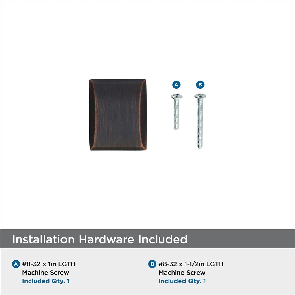 Amerock 5PK29340ORB included mounting hardware