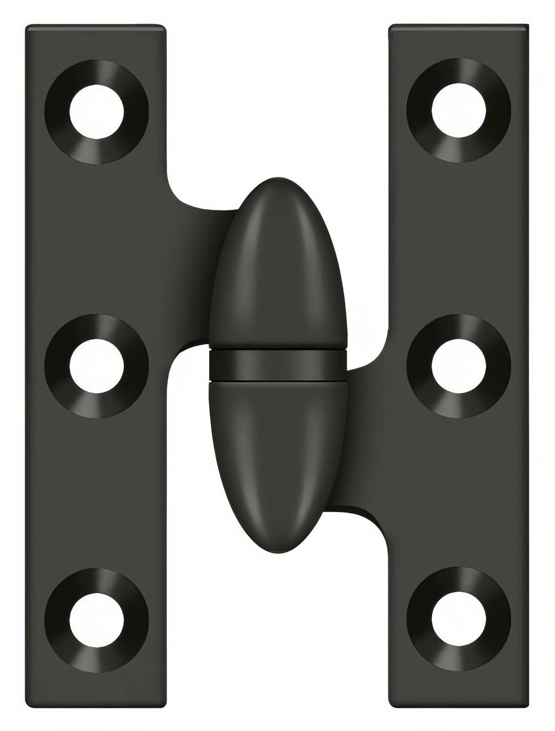 Deltana OK2015U10B-R oil rubbed bronze olive knuckle hinge