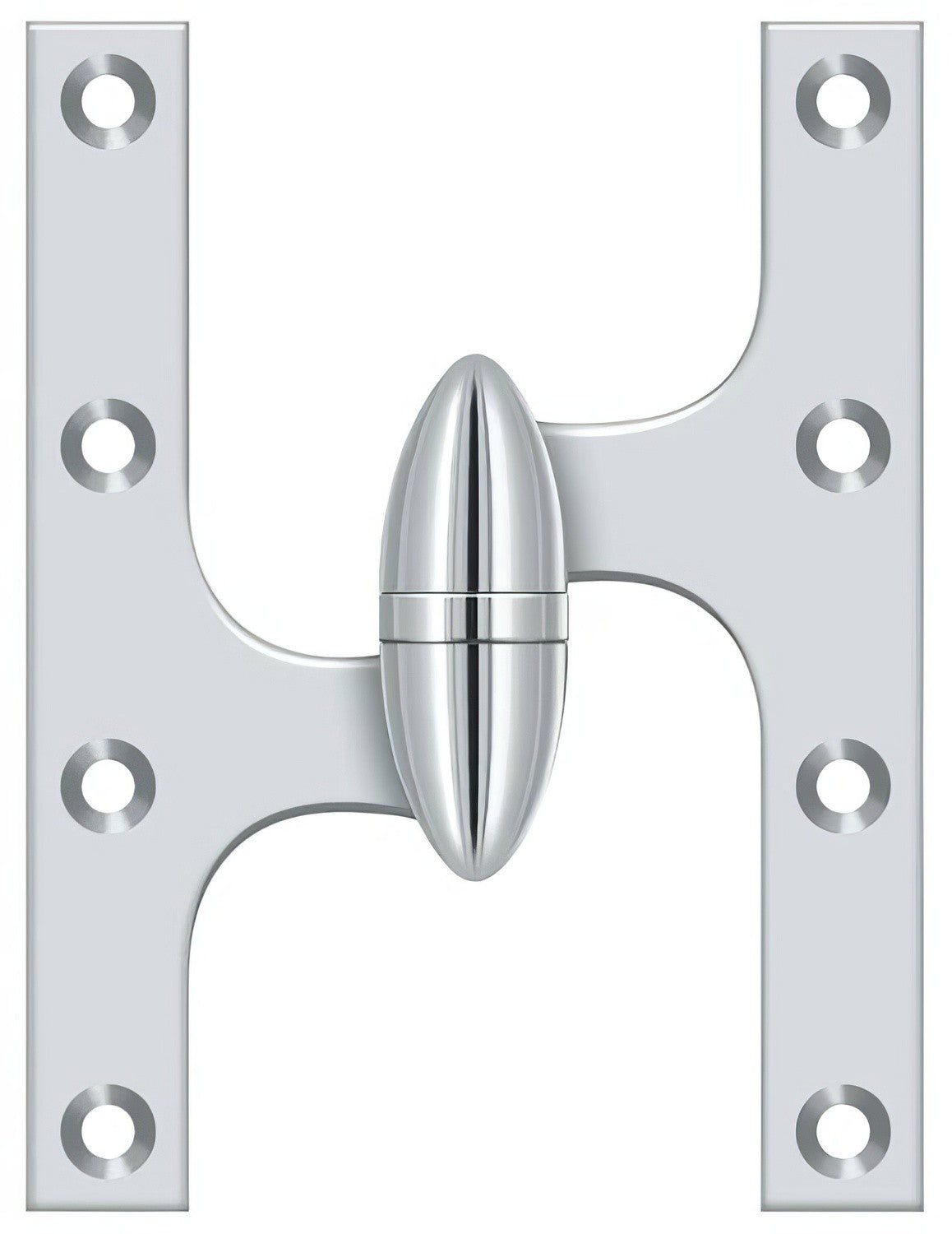 Deltana OK6045B26-L olive knuckle hinge, additional view