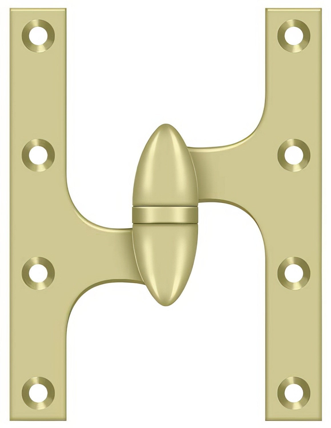 Deltana OK6045B3UNL-L olive knuckle hinge, additional view