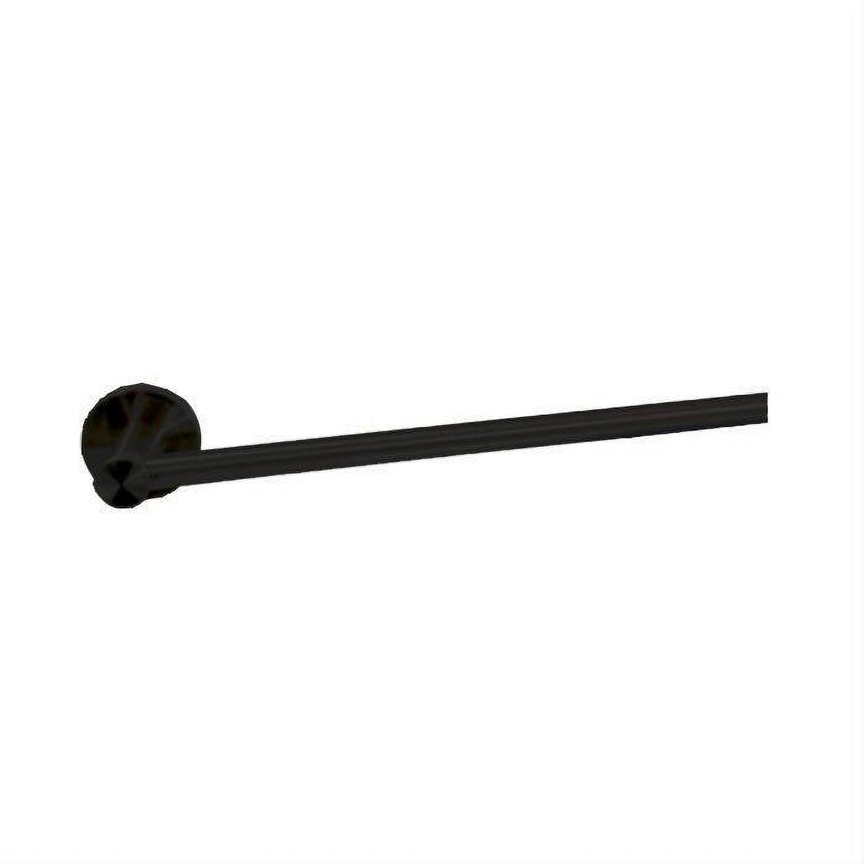 Orca Hardware 3724-BL Camano 24 Inch Towel Bar Set Black