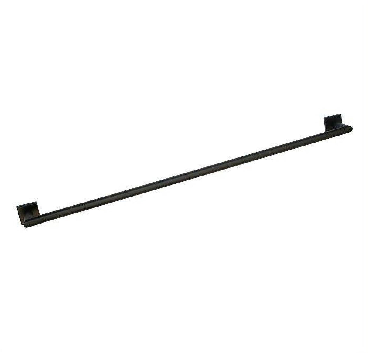 Orca Hardware 5224-BL Ripple 24 Inch Towel Bar Set Black