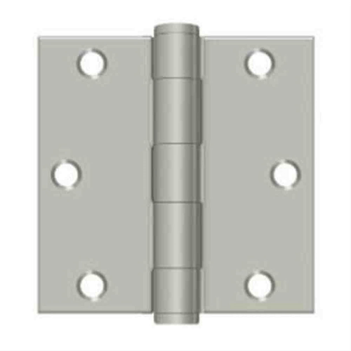 Orca Hardware COM3535-15 3.5" x 3.5" Plain Bearing Hinge Satin Nickel