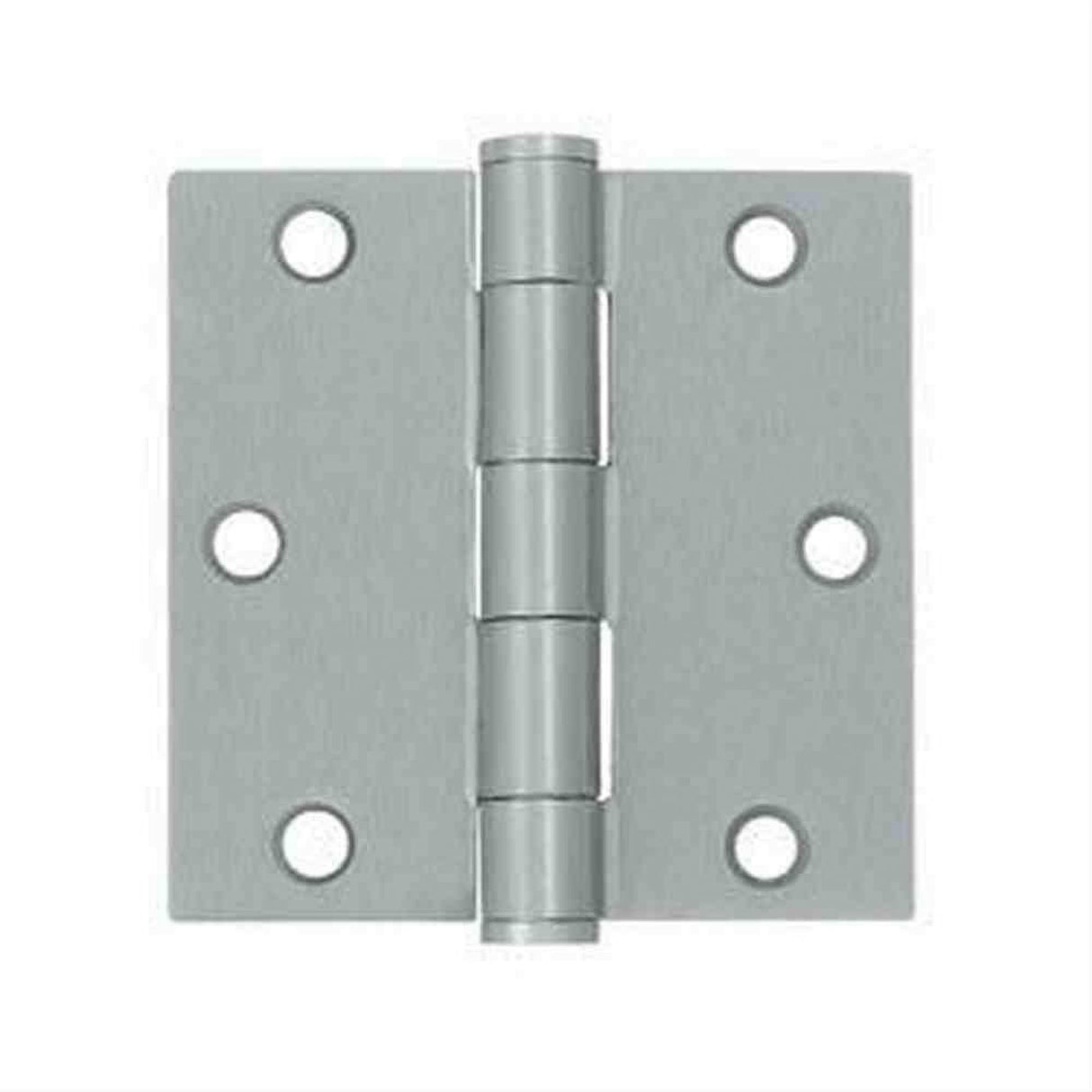 Orca Hardware COM3535-26D 3.5" x 3.5" Plain Bearing Hinge Satin Chrome