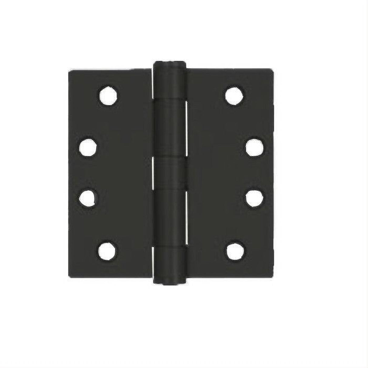Orca Hardware COM4040-19 4" x 4" Plain Bearing Hinge Black