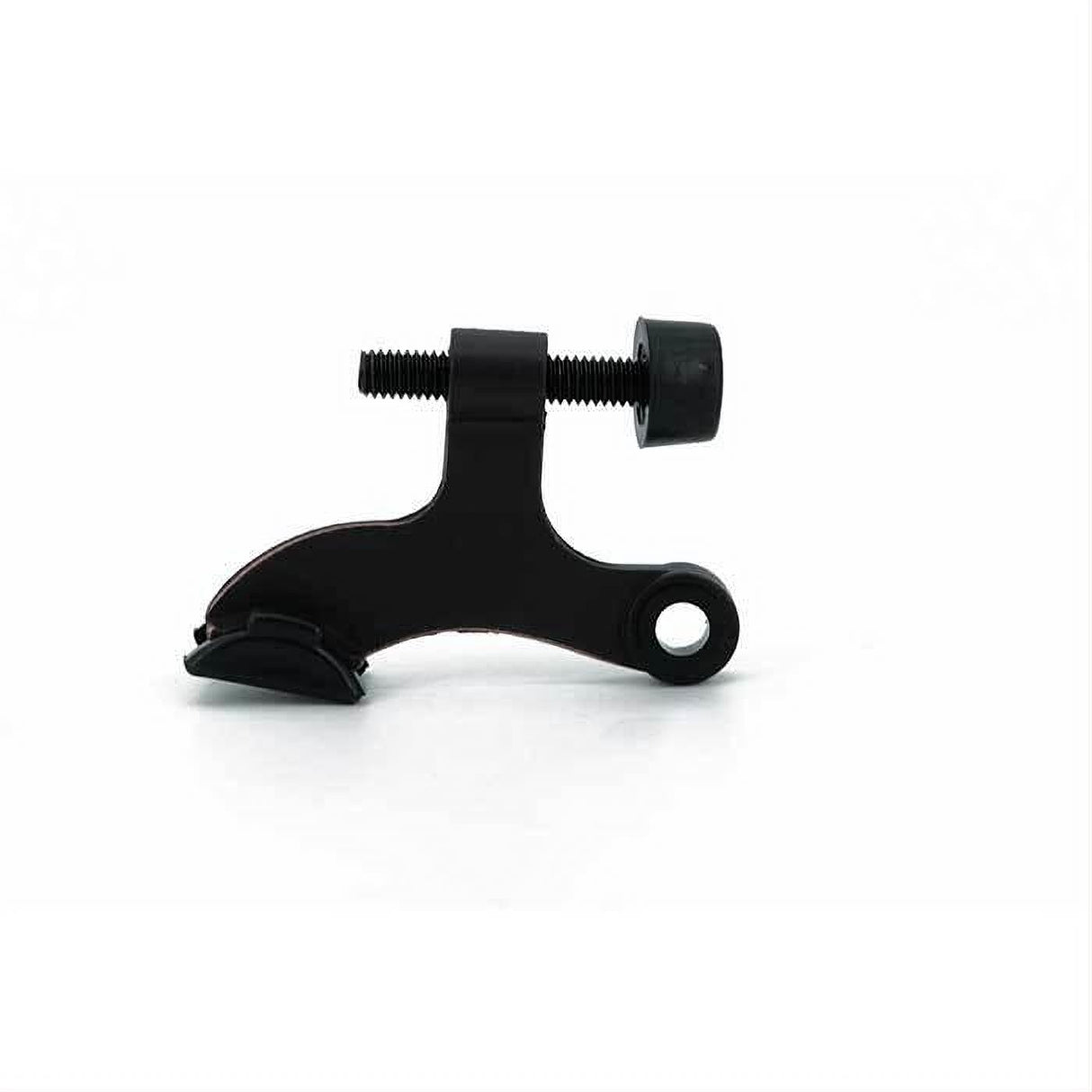 Orca Hardware TH-HPXD-BL-WT-WT Hinge Pin Door Stop - White Tip Black