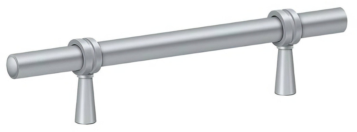 Deltana P311U26D satin chrome adjustable bar pull