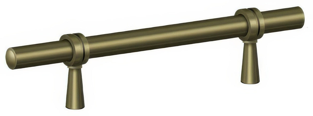 Deltana P311U5 antique brass adjustable bar pull