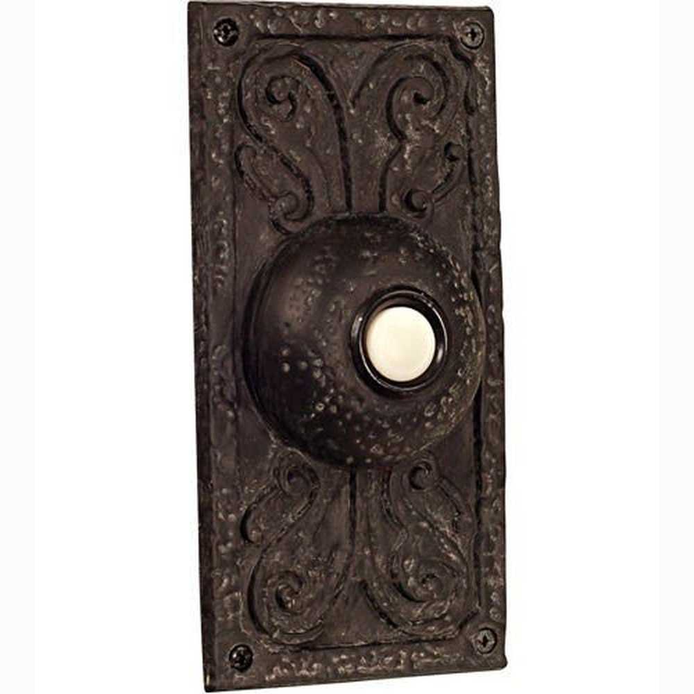 Craftmade PB3037-WB weathered black lighted push button