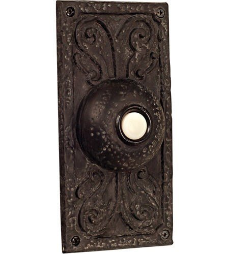 Craftmade PB3037-WB weathered black lighted push button