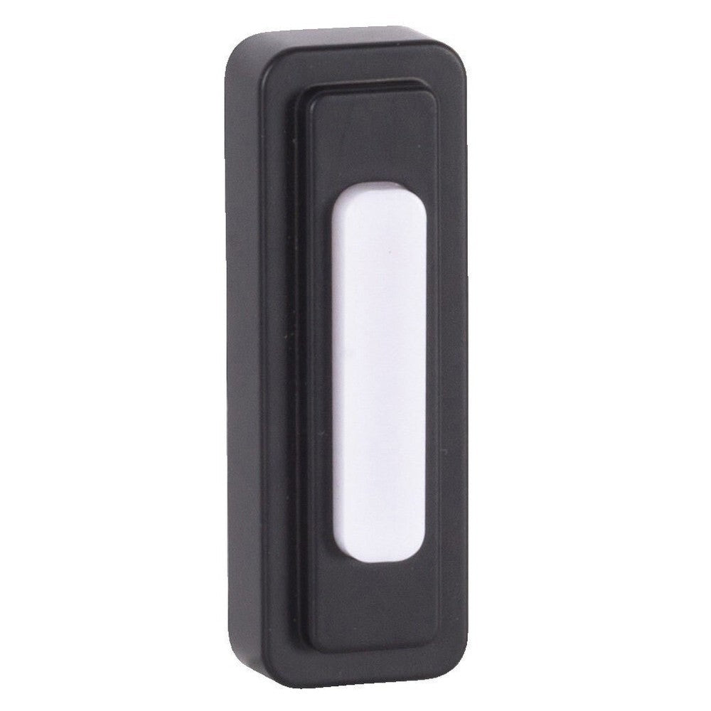 Craftmade PB5002-FB flat black lighted push button