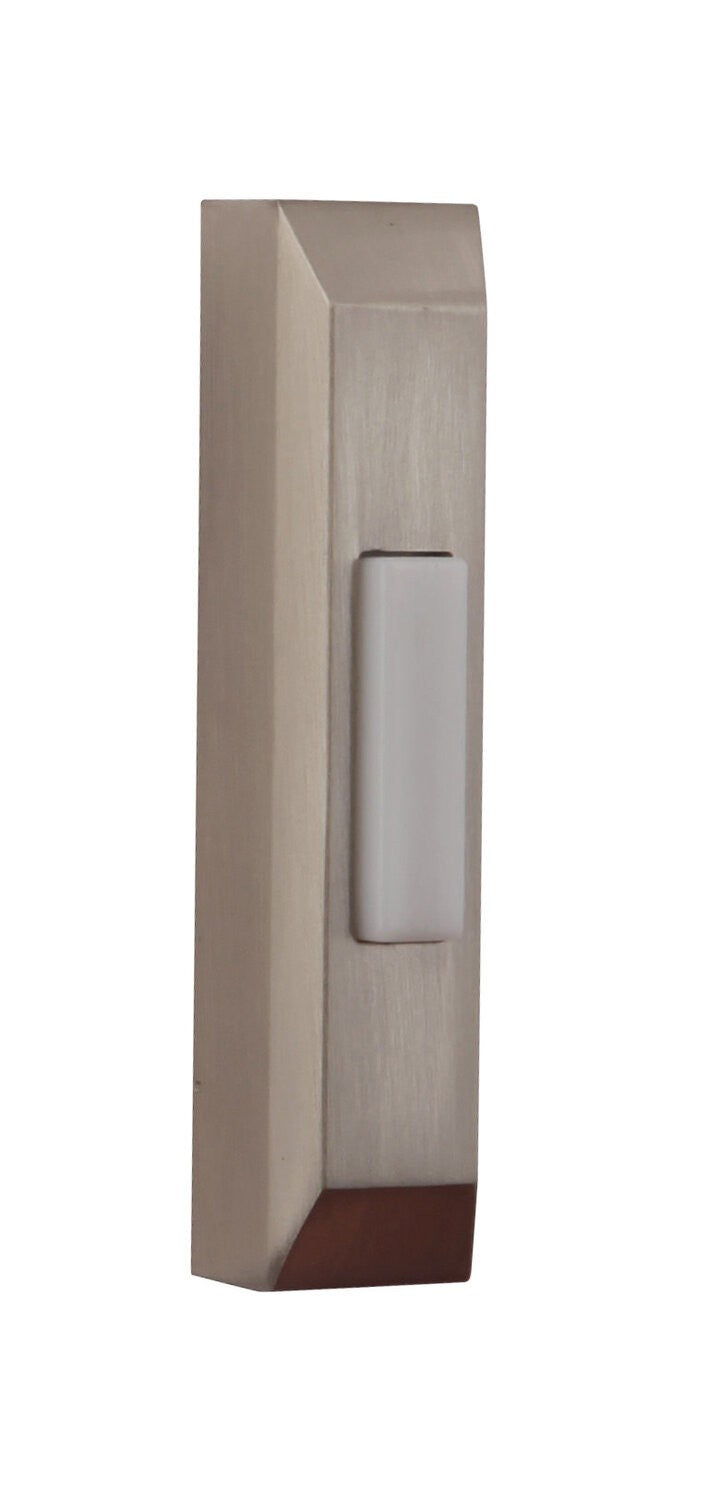 Craftmade PB5004 Surface Mount LED Lighted Push Button Thin Doorbell