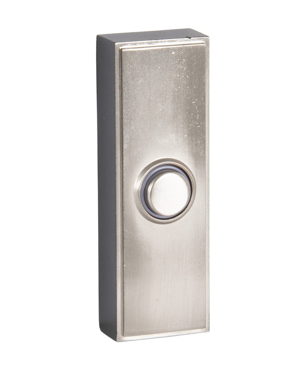 Craftmade PB5011-BNK Surface Mount LED Lighted Push Button Doorbell Brushed Polished Nickel