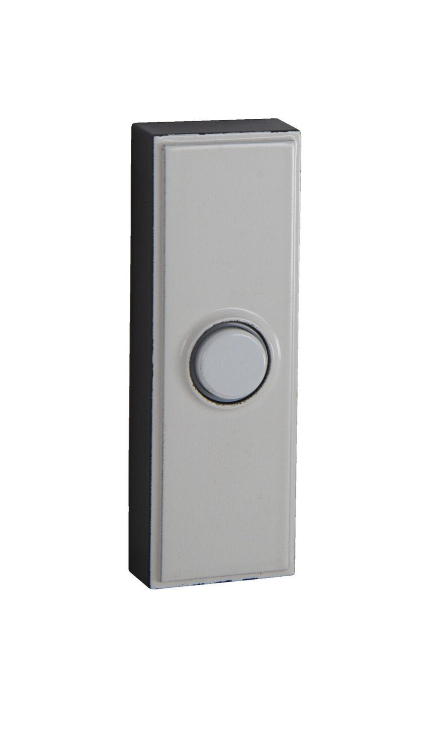 Craftmade PB5011-W Surface Mount LED Lighted Push Button Doorbell White