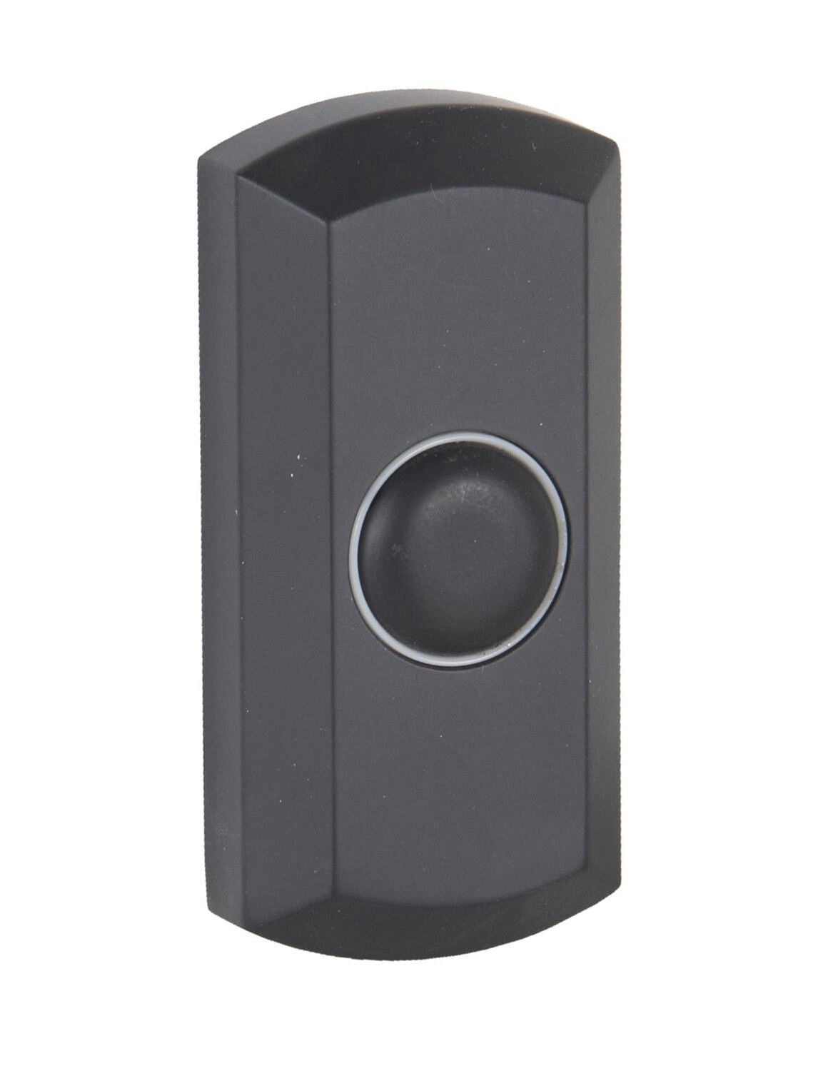 Craftmade PB5012-FB Surface Mount LED Lighted Push Button Doorbell Flat Black