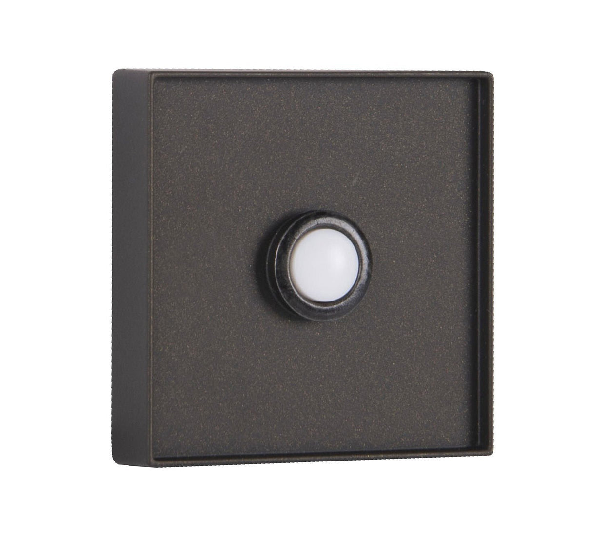 Craftmade PB5016-ESP Recessed Mount LED Lighted Push Button Doorbell Espresso