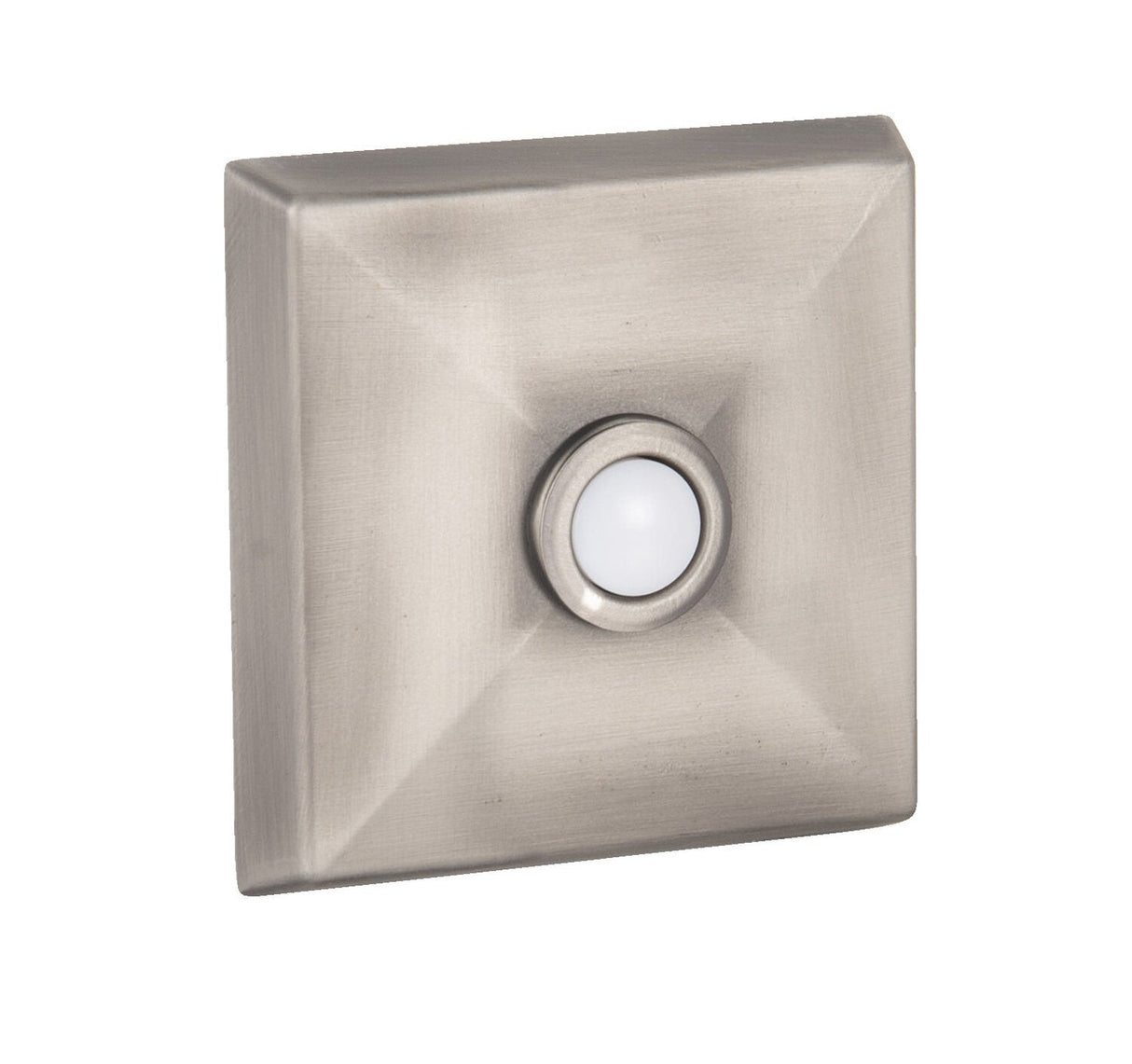 Craftmade PB5017-PT Surface Mount LED Lighted Push Button Doorbell Pewter