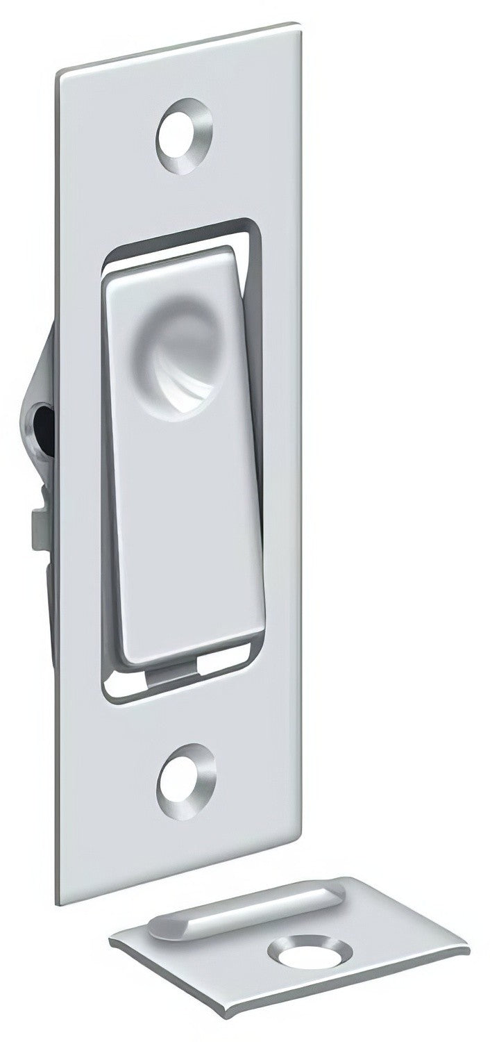 Deltana PDB42U26 polished chrome pocket door jamb bolt