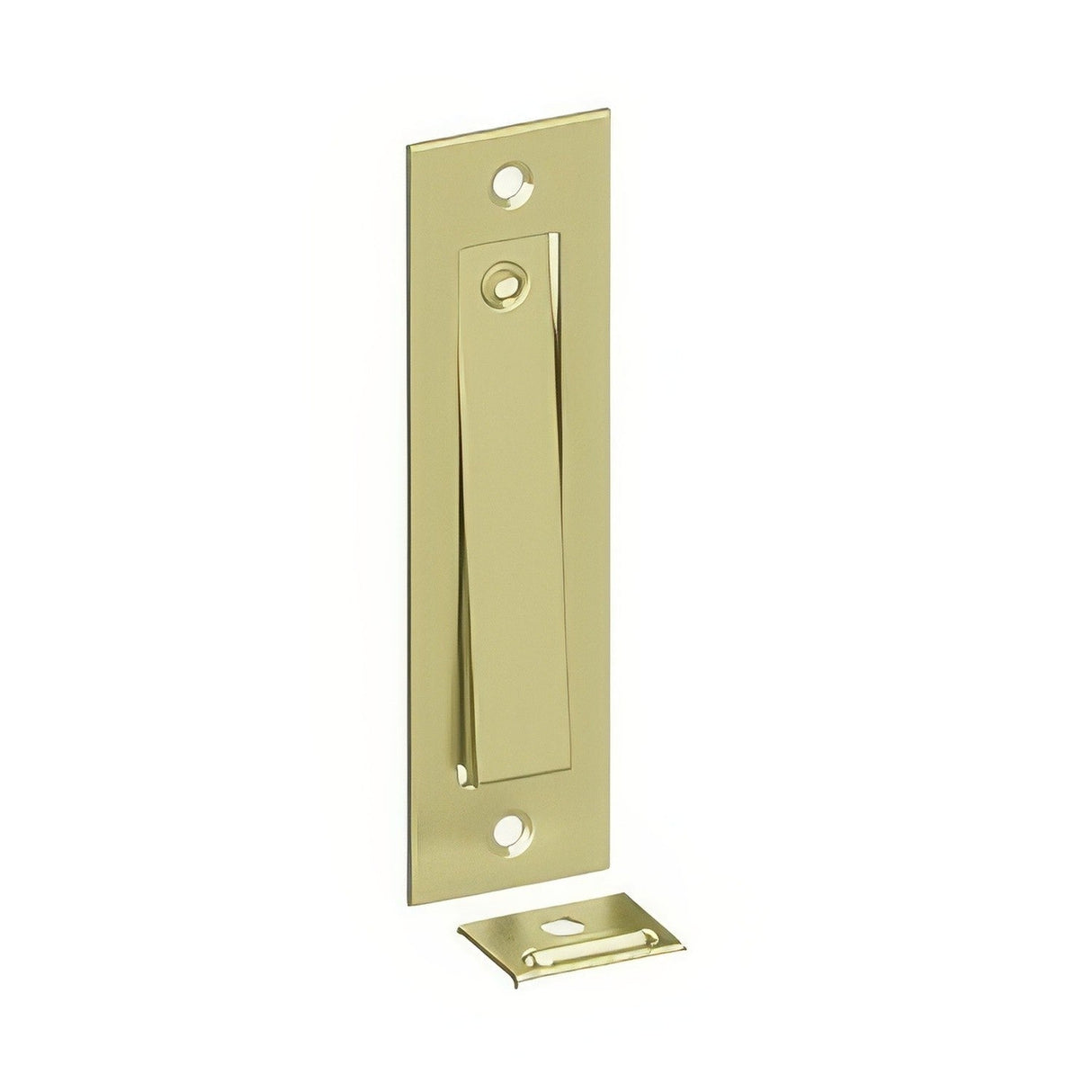 Deltana PDB50U3-UNL unlacquered brass jam bolt