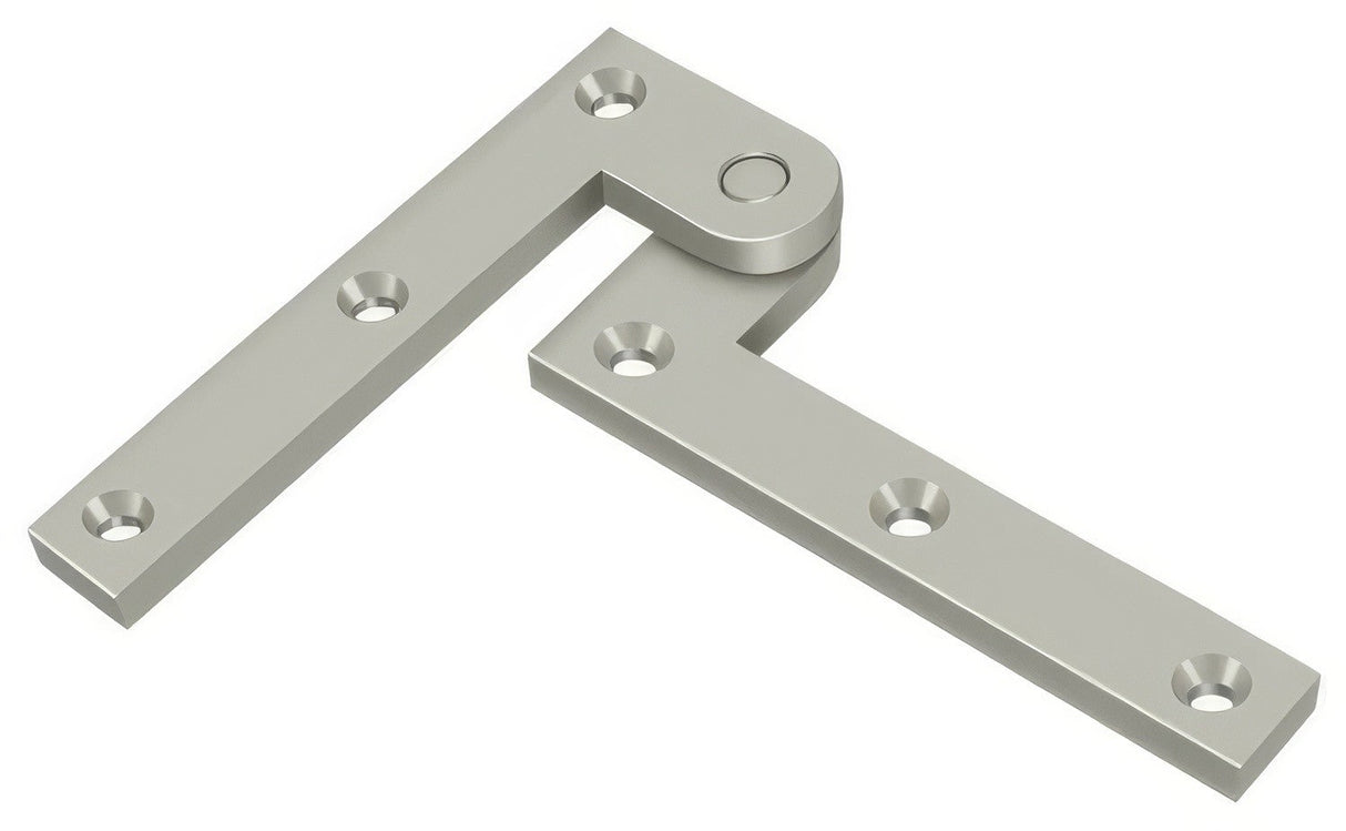 Deltana PH35U15 satin nickel pivot hinge