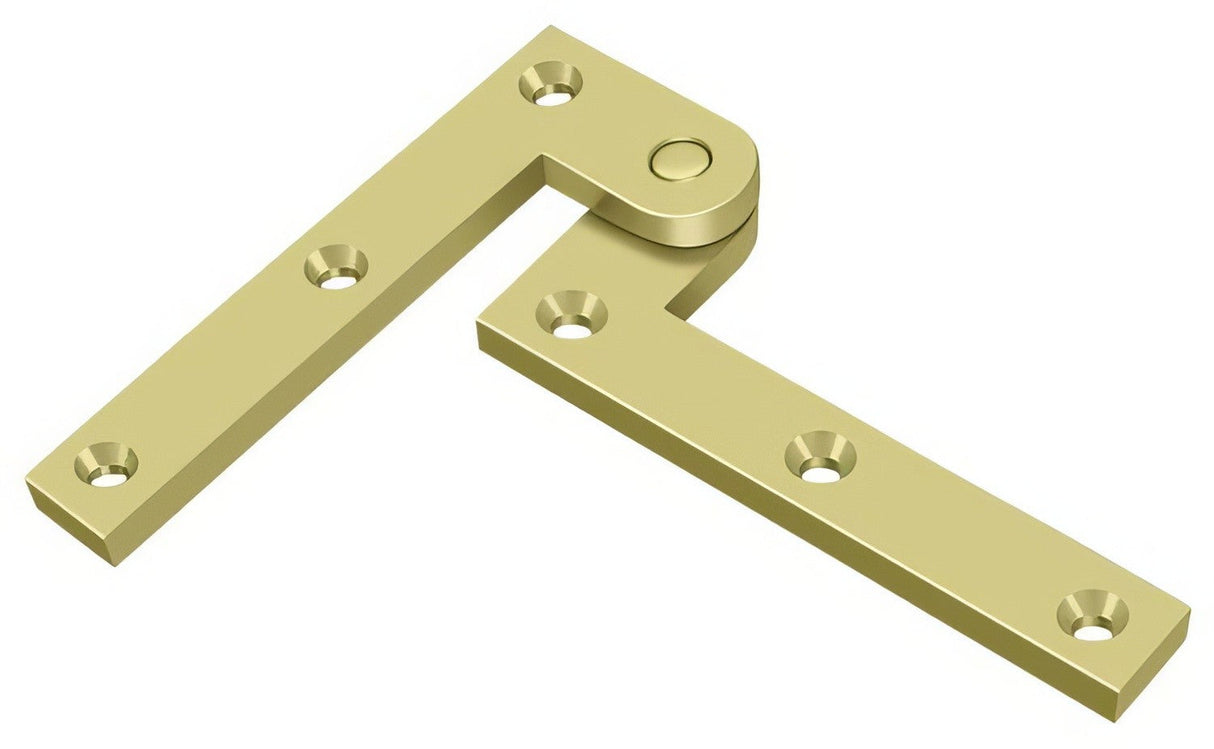 Deltana PH35U3 polished brass pivot hinge