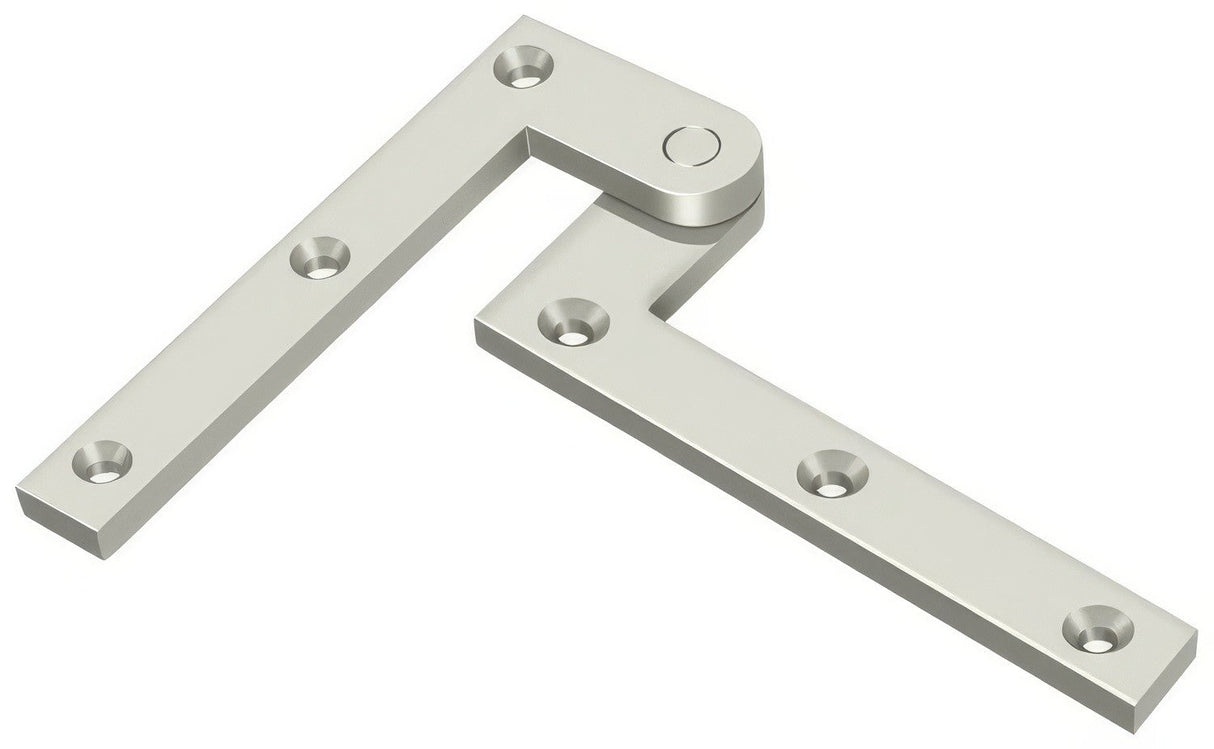 Deltana PH40U14 polished nickel pivot hinge