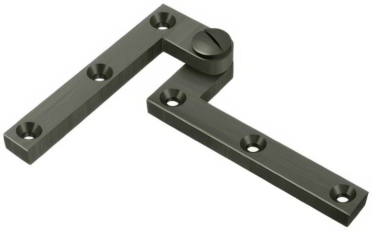 Deltana PH60U15A pivot hinge in satin stainless, additional view