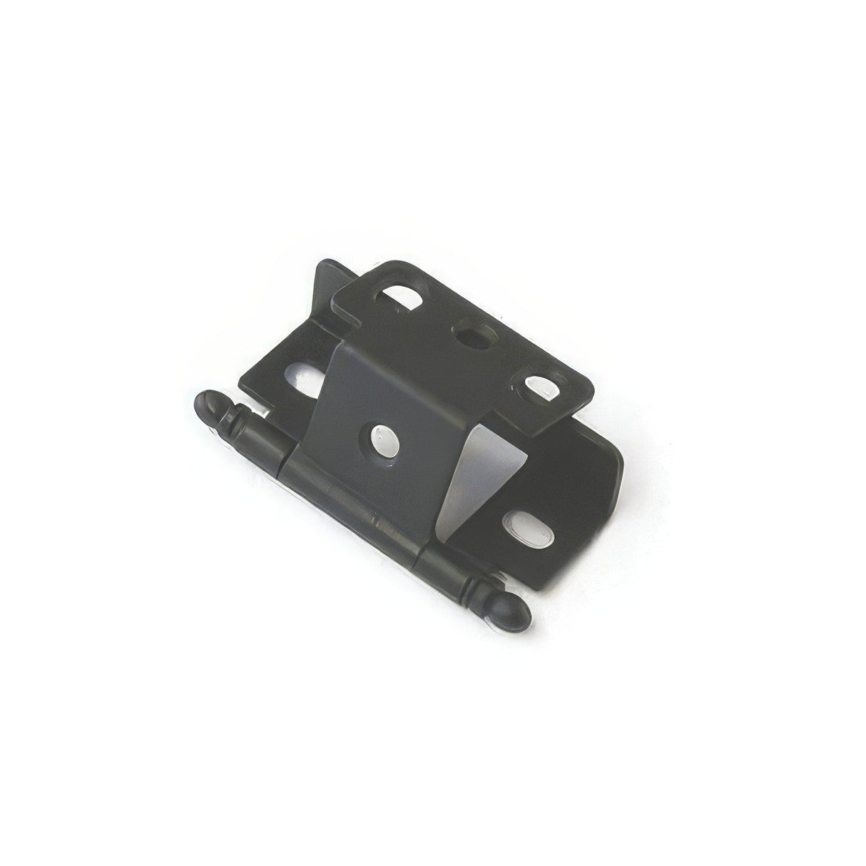 Amerock PK3175TBG10 satin nickel full inset hinge