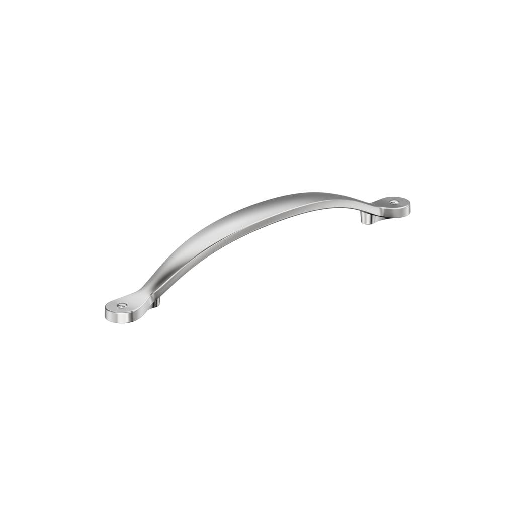 Amerock BP158926 Inspirations 6-5/16 inch (160mm) Center-to-Center Polished Chrome Cabinet Pull