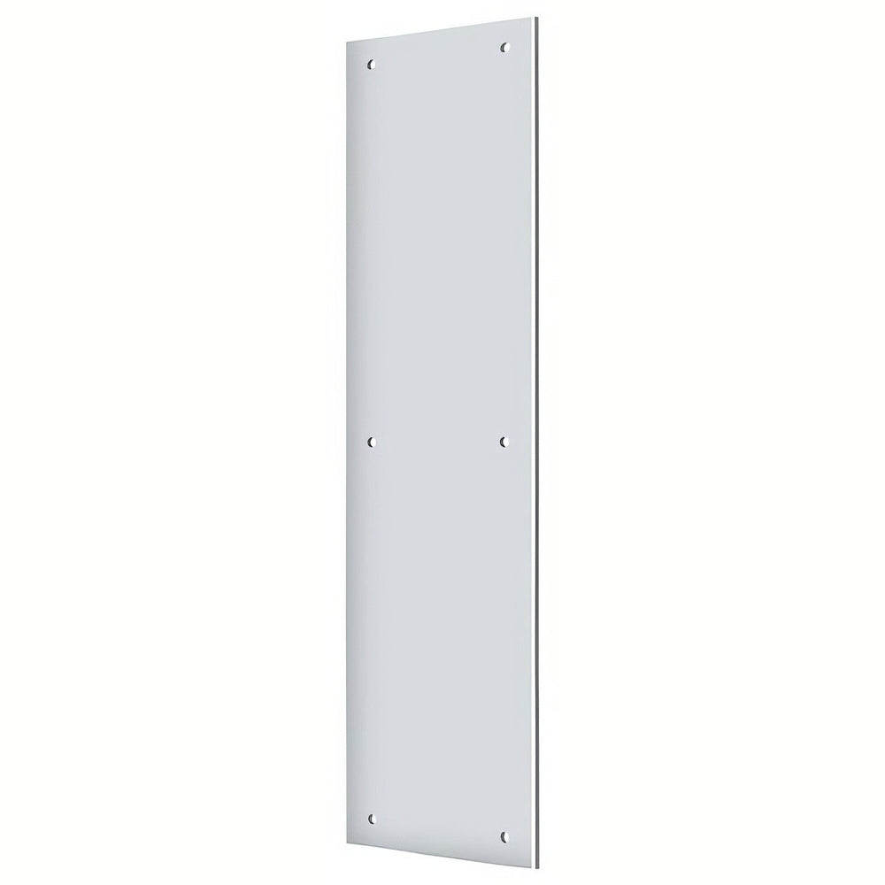Deltana PP3515U26 polished chrome push plate