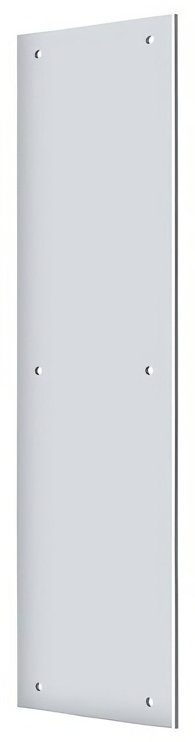 Deltana PP3515U26D push plate in satin stainless, additional view