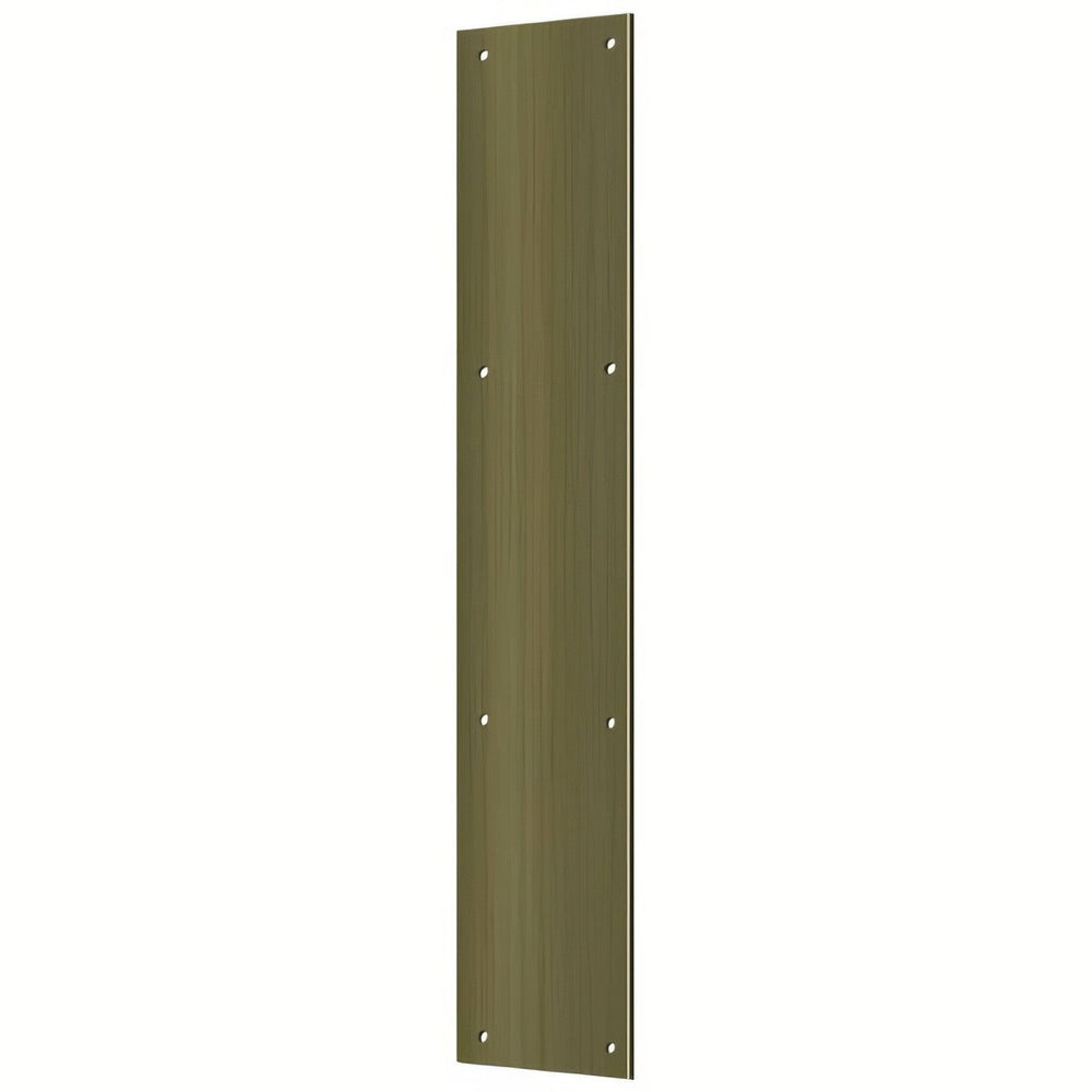 Deltana PP3520U5 antique brass push plate