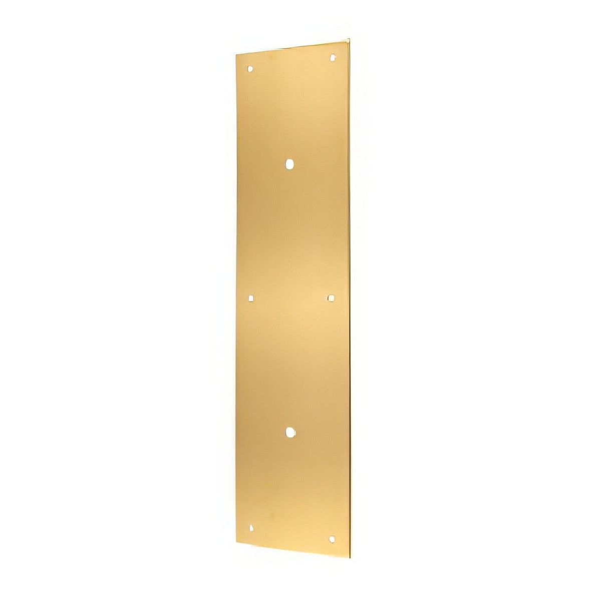 Deltana PPH3515CR003 lifetime polished brass push plate