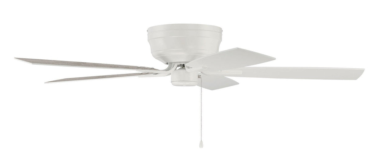 Craftmade PPH52W5 white ceiling fan blades included