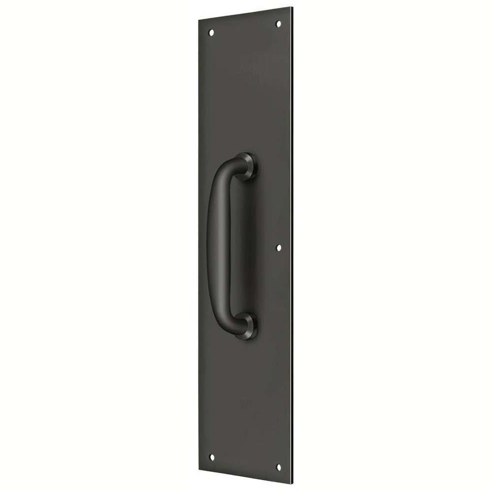 Deltana PPH55U10B oil rubbed bronze push plate