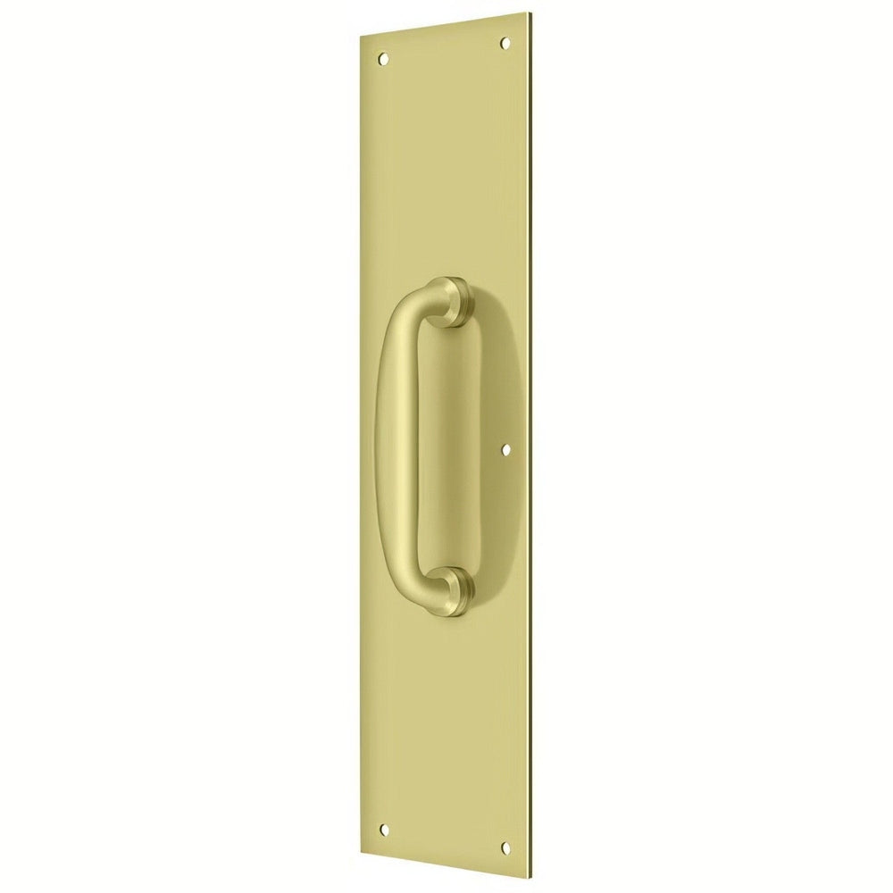 Deltana PPH55U3 polished brass push plate