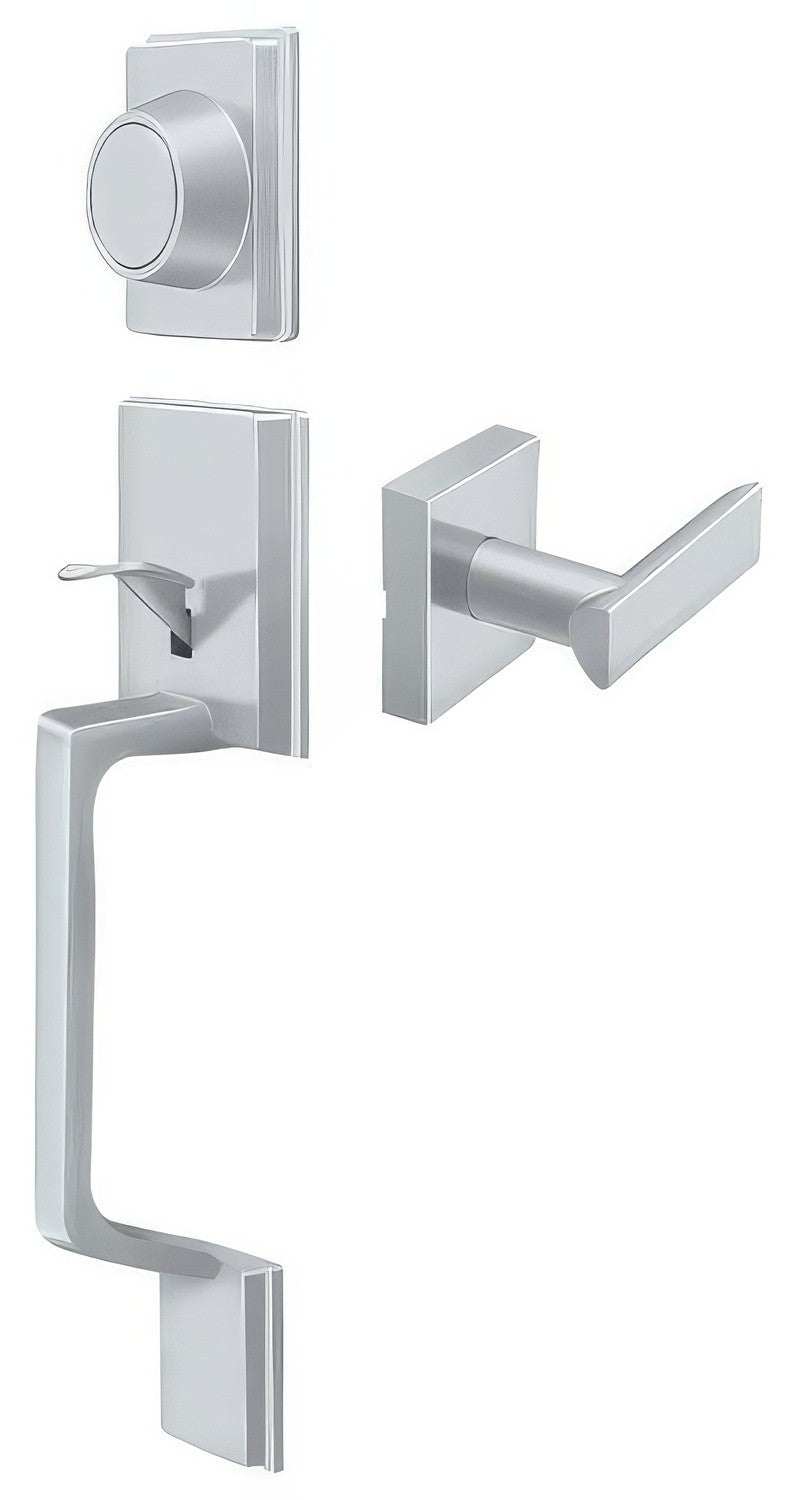 Deltana PRHHDLU26 bright chrome dummy door lever