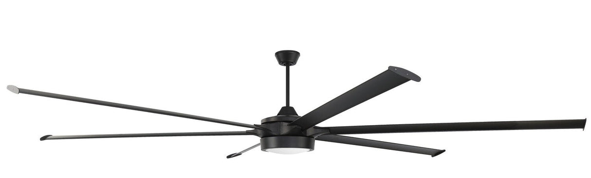 Craftmade PRT120FB6 flat black ceiling fan blades included