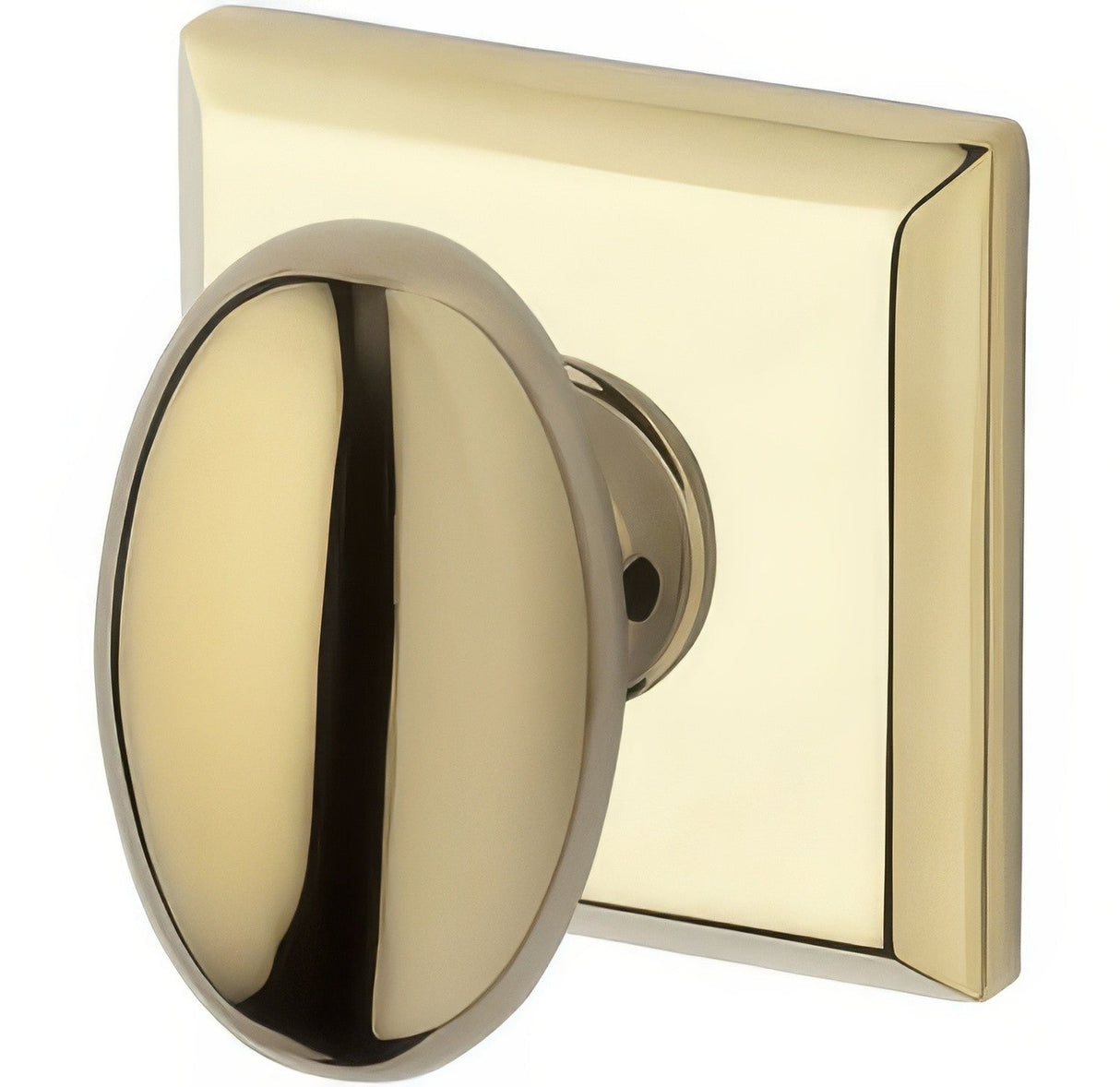 Baldwin PSELLTSR003 polished brass passage door knob