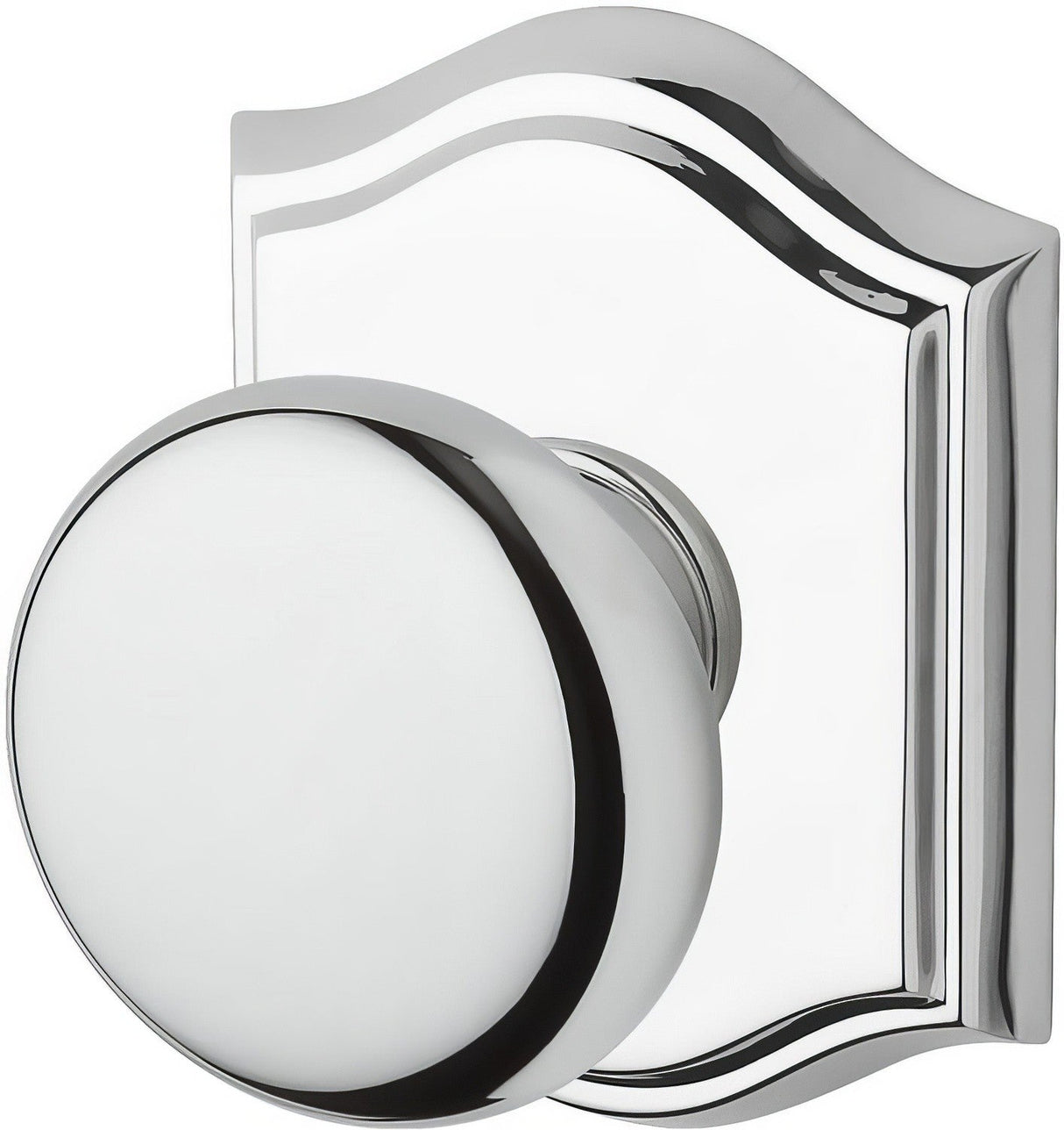 Baldwin PSROUTAR260 polished chrome passage door knob
