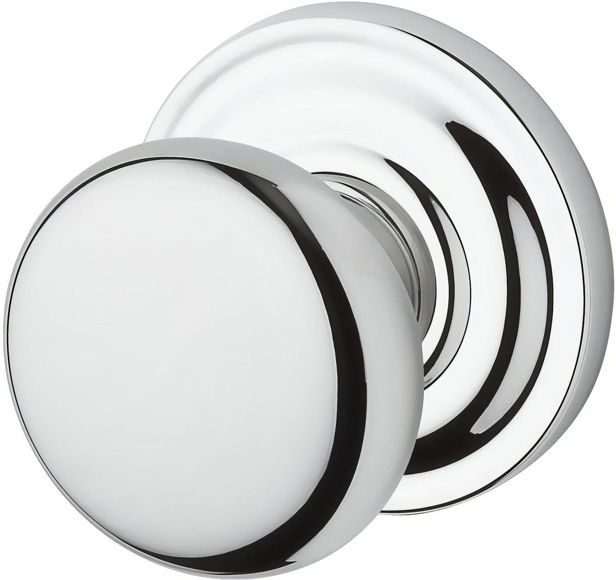 Baldwin PSROUTRR260 polished chrome passage door knob