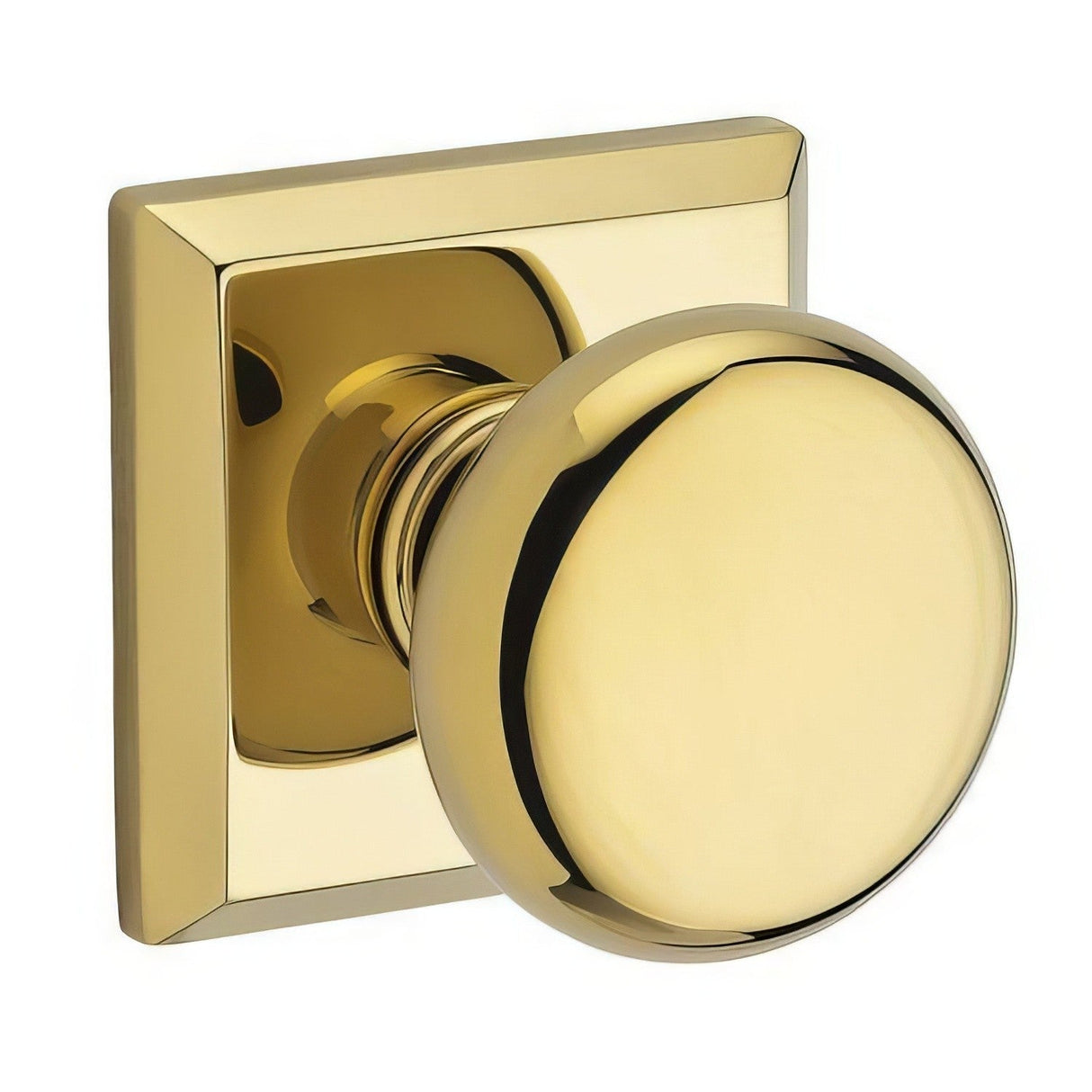 Baldwin PSROUTSR003 polished brass passage door knob