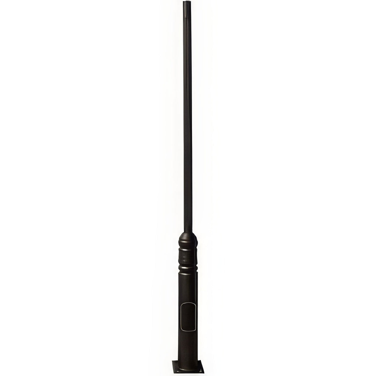Dabmar Lighting PT-9BASE-VG-FL verde green fluted galvanized steel post