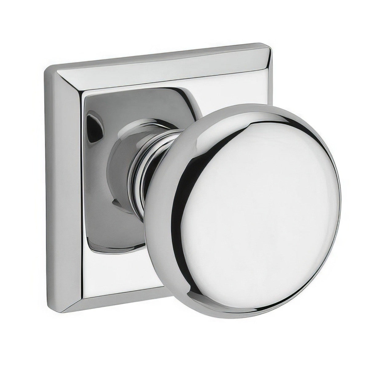 Baldwin PVROUTSR260 polished chrome privacy door knob